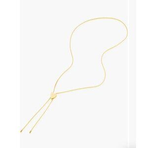 Adornia Gold Vermeil Heart Bolo Necklace Adjustable Slider Nordstrom Gift Trendy